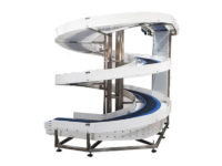 Spiral conveyor belt