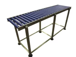Roller conveyor belt